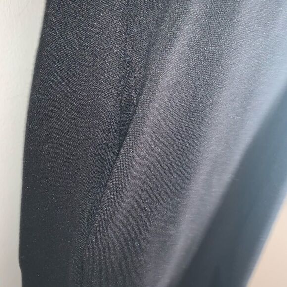 CALVIN KLEIN Long Black Tunic with Pockets-6P - Picture 2 of 6